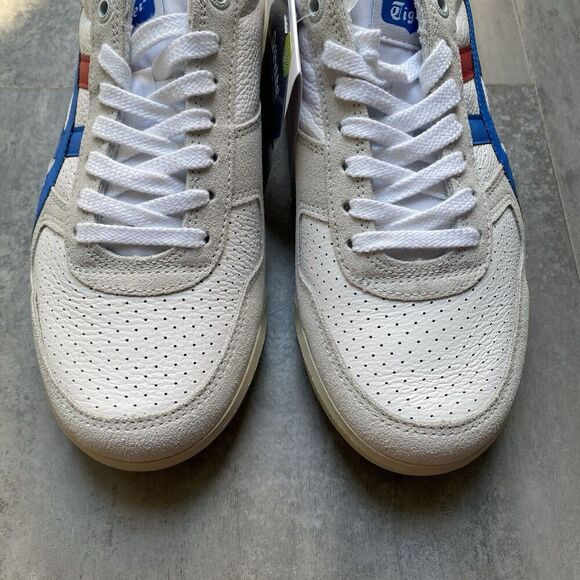 ASICS Onitsuka Tiger ULTIMATE 81 EX 1183B510 101 White Directoire Blue Women STZ - Picture 5 of 9